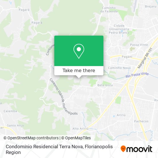 Condomínio Residencial Terra Nova map