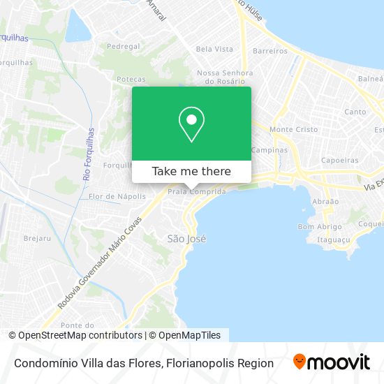 Condomínio Villa das Flores map