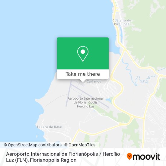 Aeroporto Internacional de Florianópolis / Hercílio Luz (FLN) map