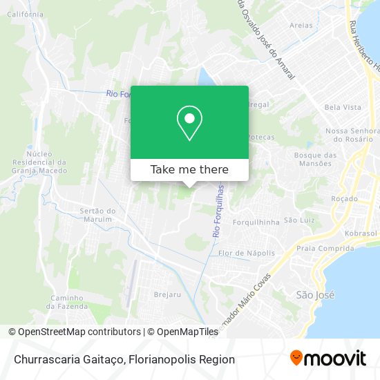 Churrascaria Gaitaço map