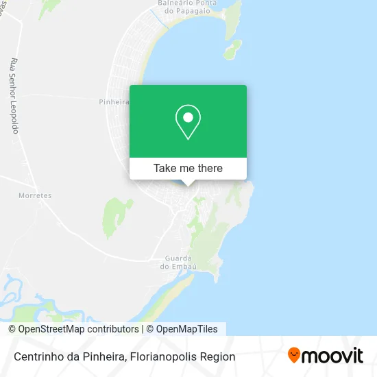 Centrinho da Pinheira map