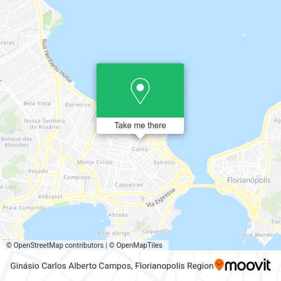 Ginásio Carlos Alberto Campos map