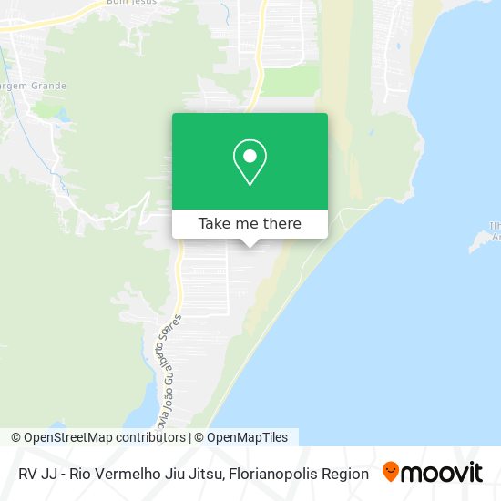 RV JJ - Rio Vermelho Jiu Jitsu map
