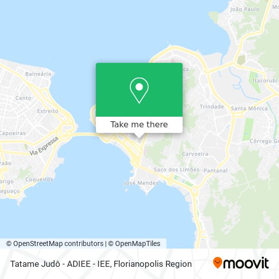 Tatame Judô - ADIEE - IEE map