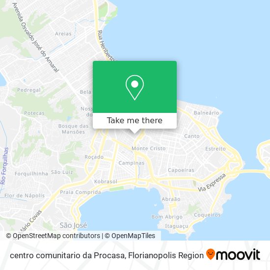 centro comunitario da Procasa map