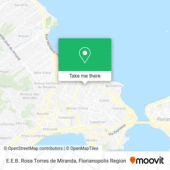 E.E.B. Rosa Torres de Miranda map