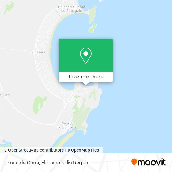 Praia de Cima map