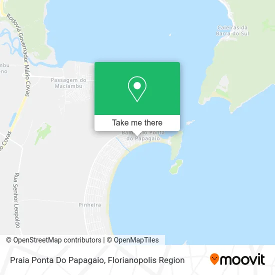 Praia Ponta Do Papagaio map