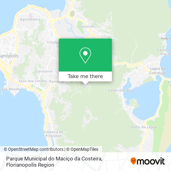 Parque Municipal do Maciço da Costeira map