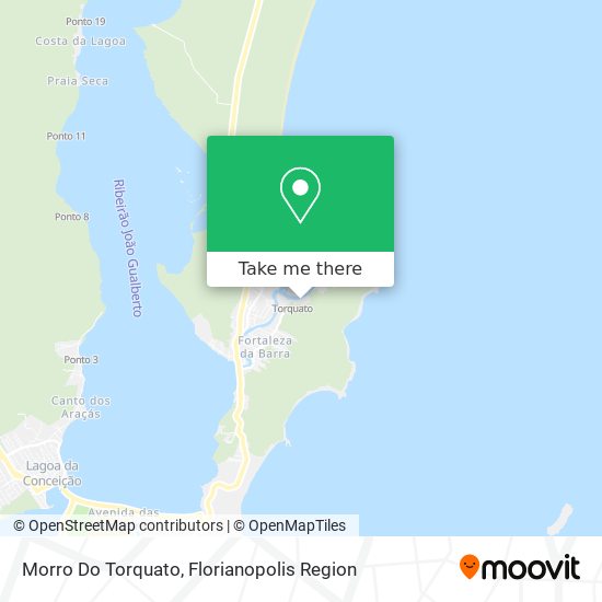 Mapa Morro Do Torquato