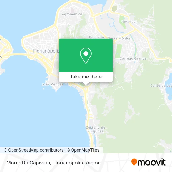 Morro Da Capivara map