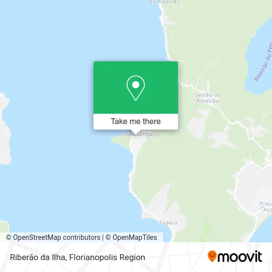 Riberão da Ilha map