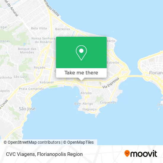 CVC Viagens map