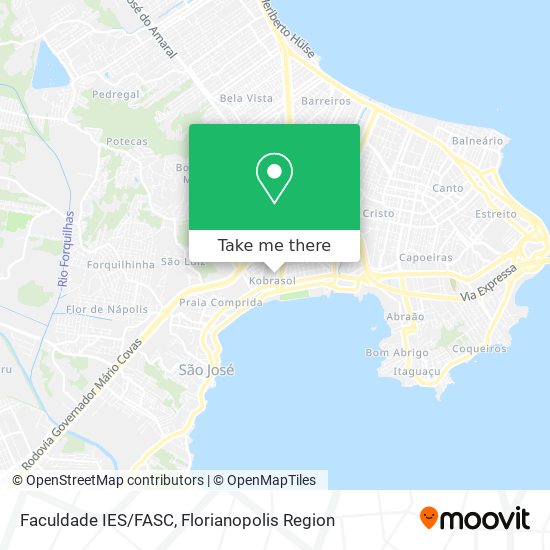 Faculdade IES/FASC map