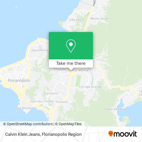 Calvin Klein Jeans map