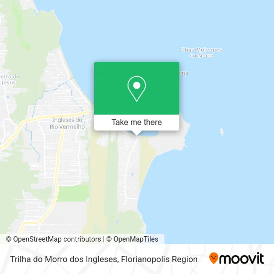 Trilha do Morro dos Ingleses map