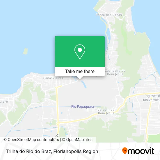 Trilha do Rio do Braz map