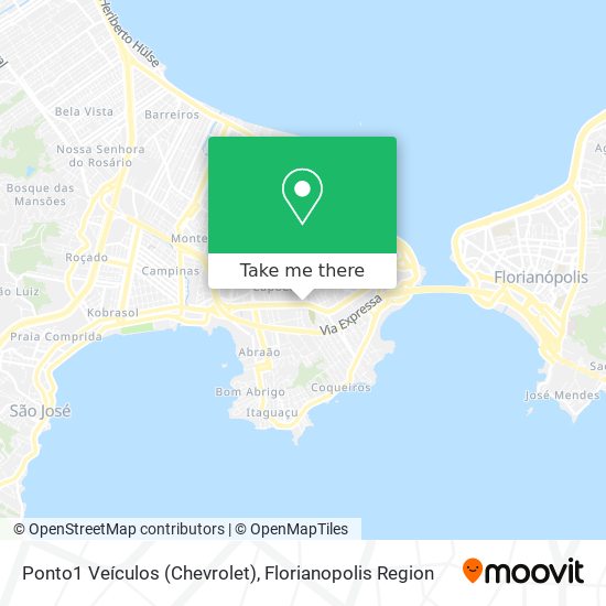 Ponto1 Veículos (Chevrolet) map