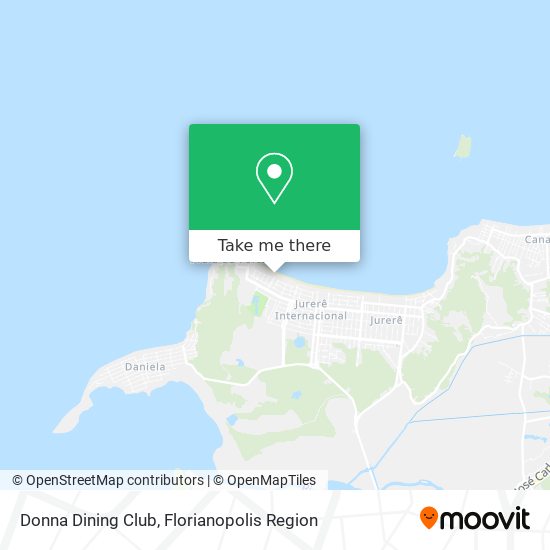 Donna Dining Club map