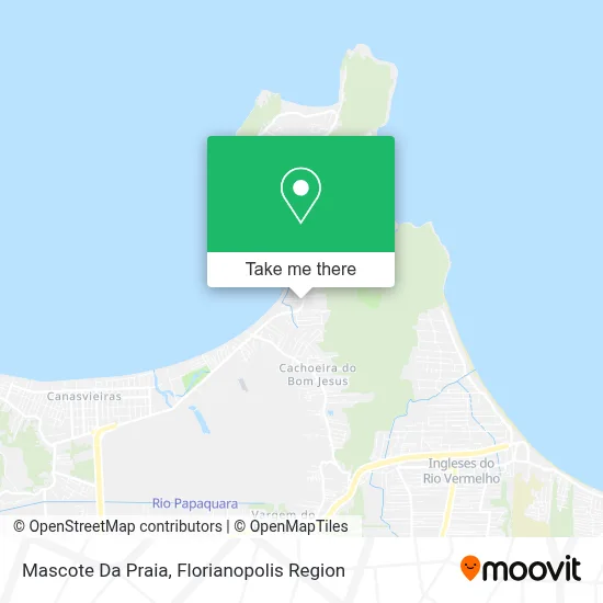 Mascote Da Praia map