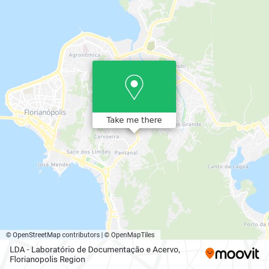 Mapa LDA - Laboratório de Documentação e Acervo