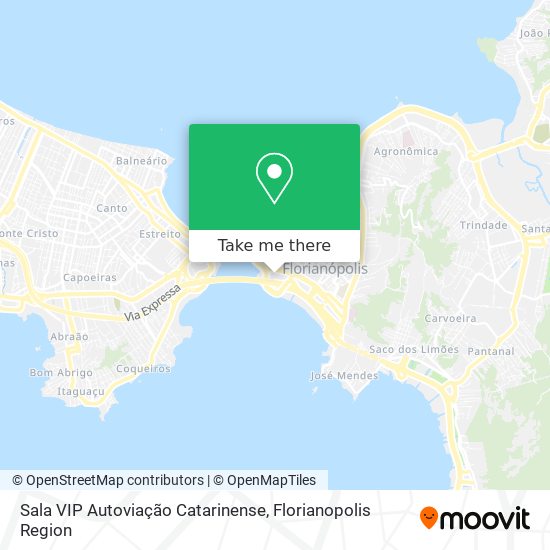 Sala VIP Autoviação Catarinense map