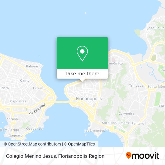 Mapa Colegio Menino Jesus