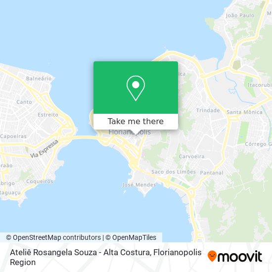 Ateliê Rosangela Souza - Alta Costura map
