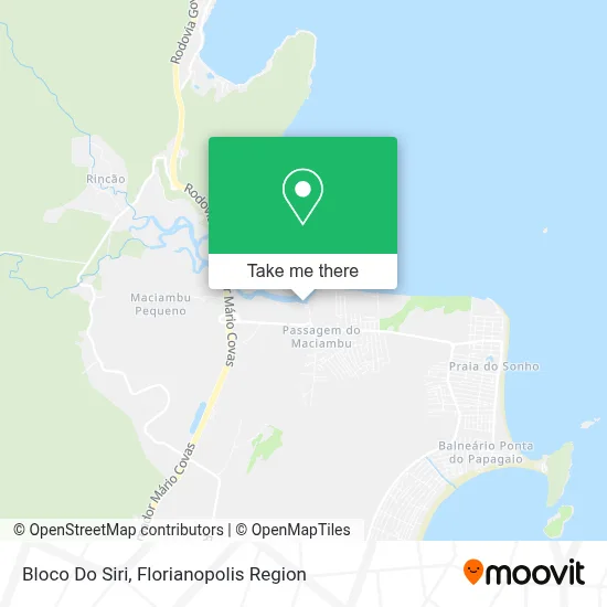 Bloco Do Siri map