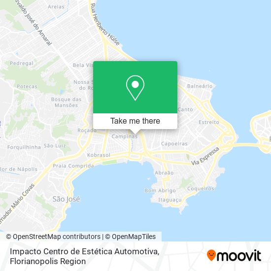 Mapa Impacto Centro de Estética Automotiva