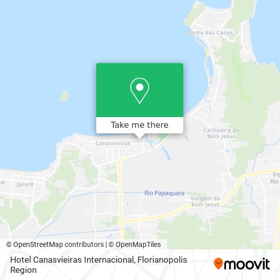 Hotel Canasvieiras Internacional map