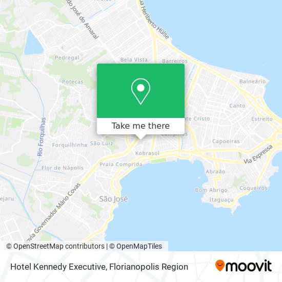 Hotel Kennedy Executive map