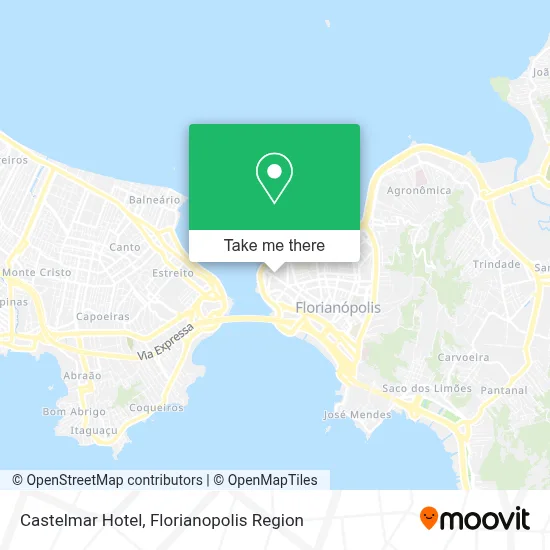 Castelmar Hotel map