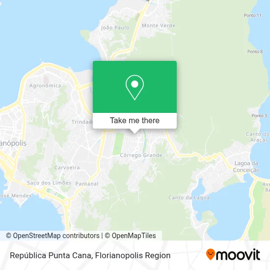 República Punta Cana map