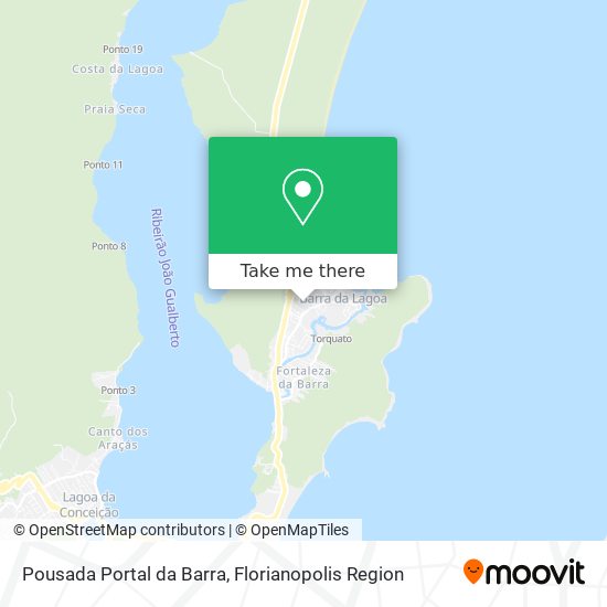 Pousada Portal da Barra map