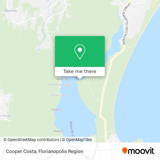 Mapa Cooper Costa