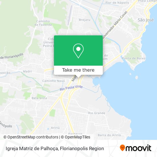 Igreja Matriz de Palhoça map