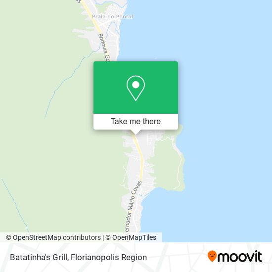 Batatinha's Grill map