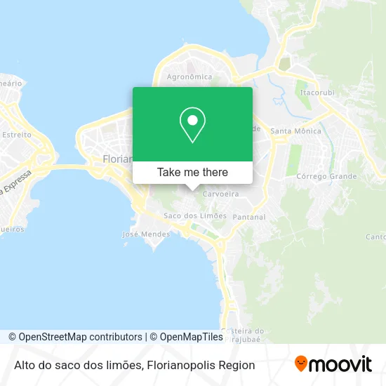 Alto do saco dos limões map