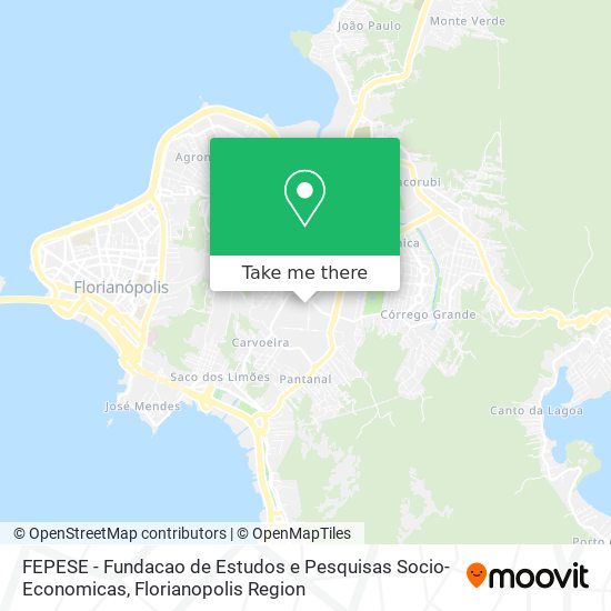 Mapa FEPESE - Fundacao de Estudos e Pesquisas Socio-Economicas