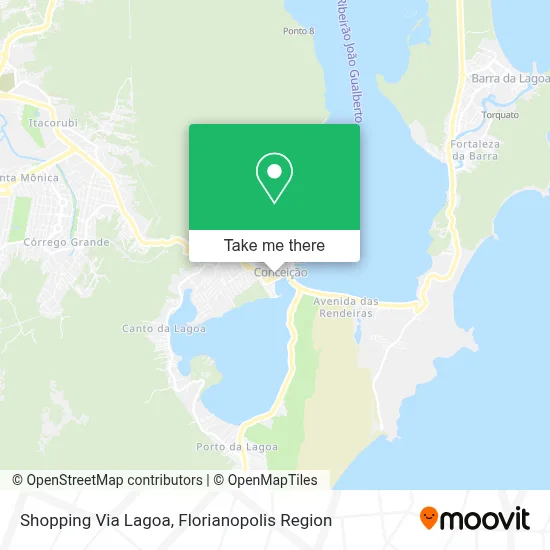 Shopping Via Lagoa map