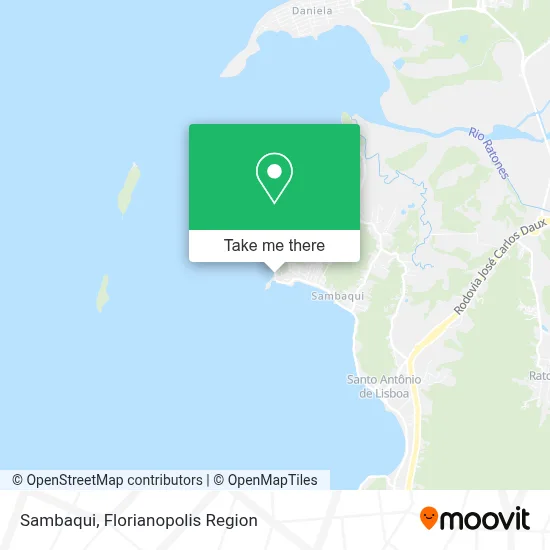 Sambaqui map