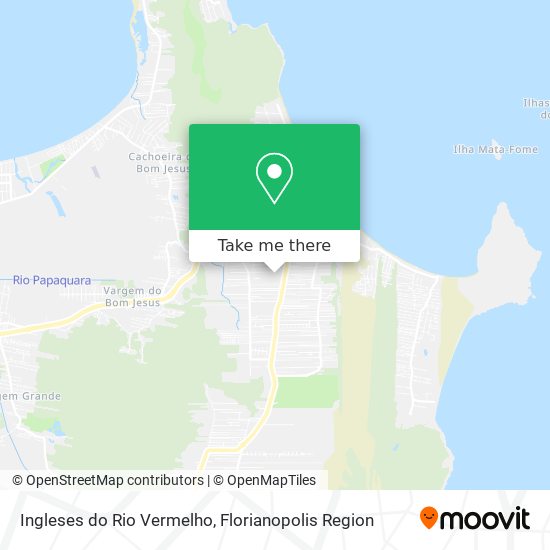 Ingleses do Rio Vermelho map