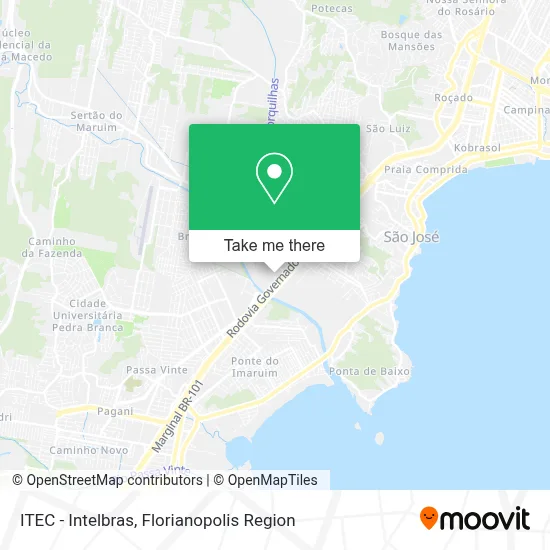 ITEC - Intelbras map