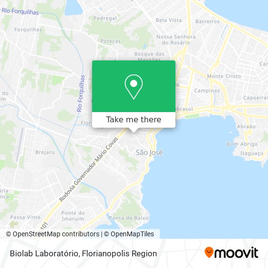Biolab Laboratório map