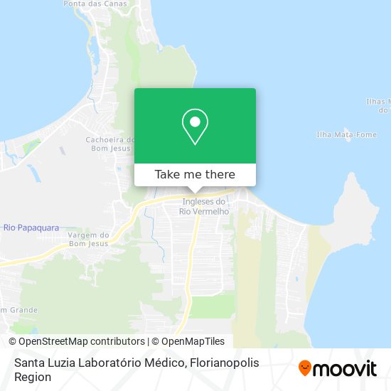 Santa Luzia Laboratório Médico map