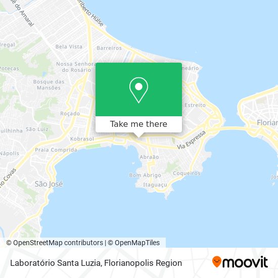 Laboratório Santa Luzia map