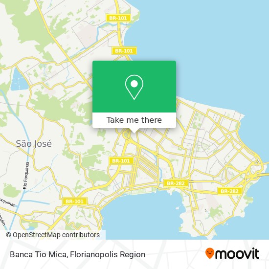 Banca Tio Mica map