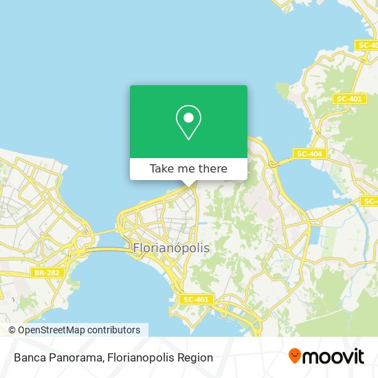 Banca Panorama map