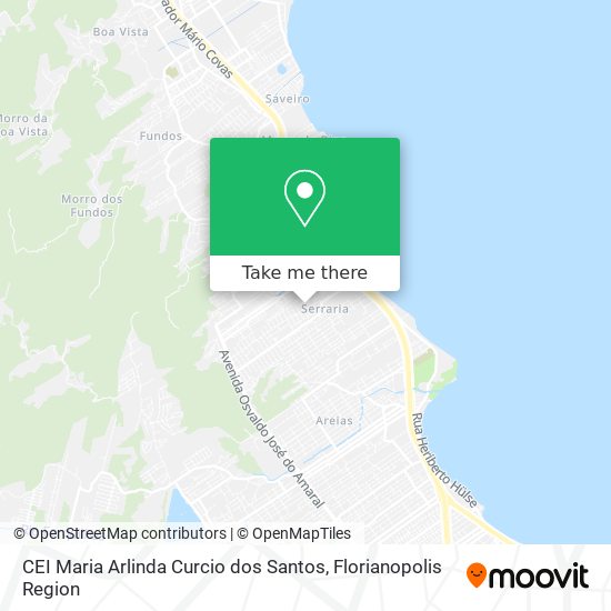 CEI Maria Arlinda Curcio dos Santos map